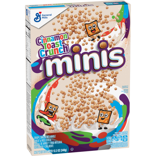 CINNAMON TOAST CRUNCH MINIS CEREAL 12.3oz