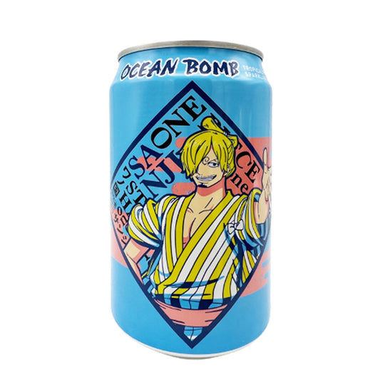 OCEAN BOMB ONE PIECE SPARKLING WATER - SANJI - TROPICAL FRUIT 330ml