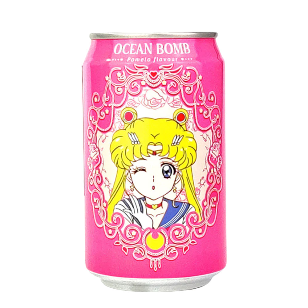 OCEAN BOMB SAILOR MOON SPARKLING WATER - POMELO 330ml