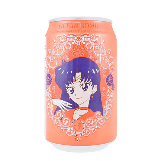 OCEAN BOMB SAILOR MOON SPARKLING WATER - STRAWBERRY 330ml