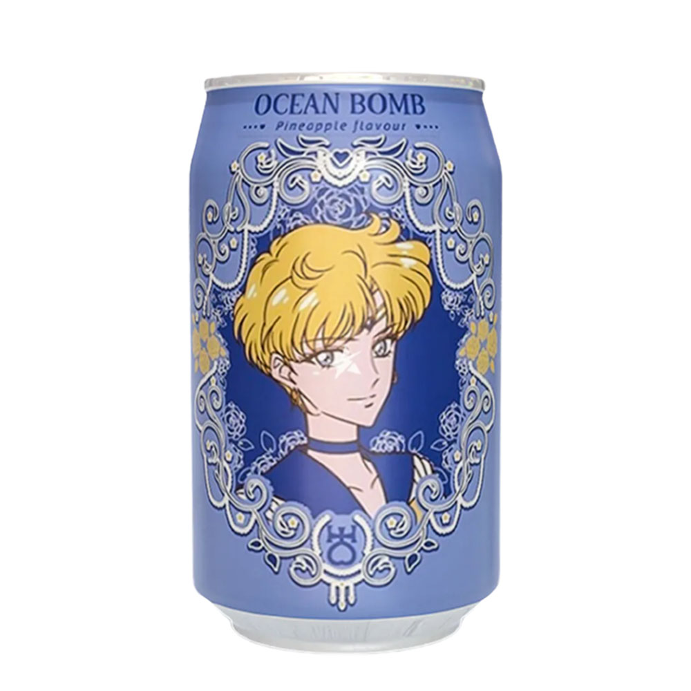 OCEAN BOMB SAILOR MOON SPARKLING WATER - URANUS - PINEAPPLE 330ml