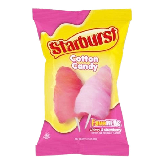 STARBURST FAVE REDS COTTON CANDY 3.1oz