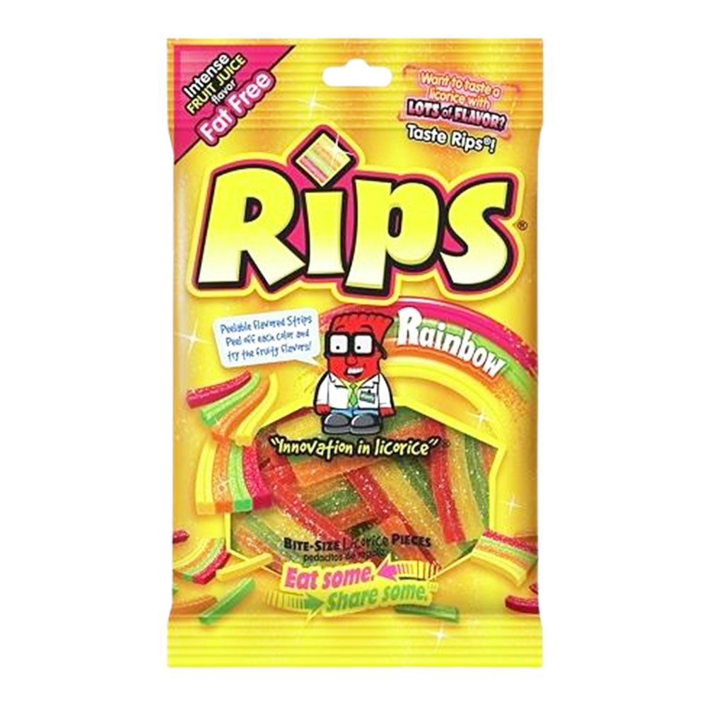 RIPS LICORICE BITES 4oz