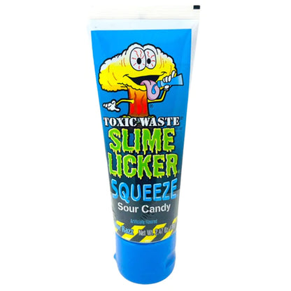 TOXIC WASTE - SLIME LICKER SQUEEZE CANDY 4pk/2.47oz