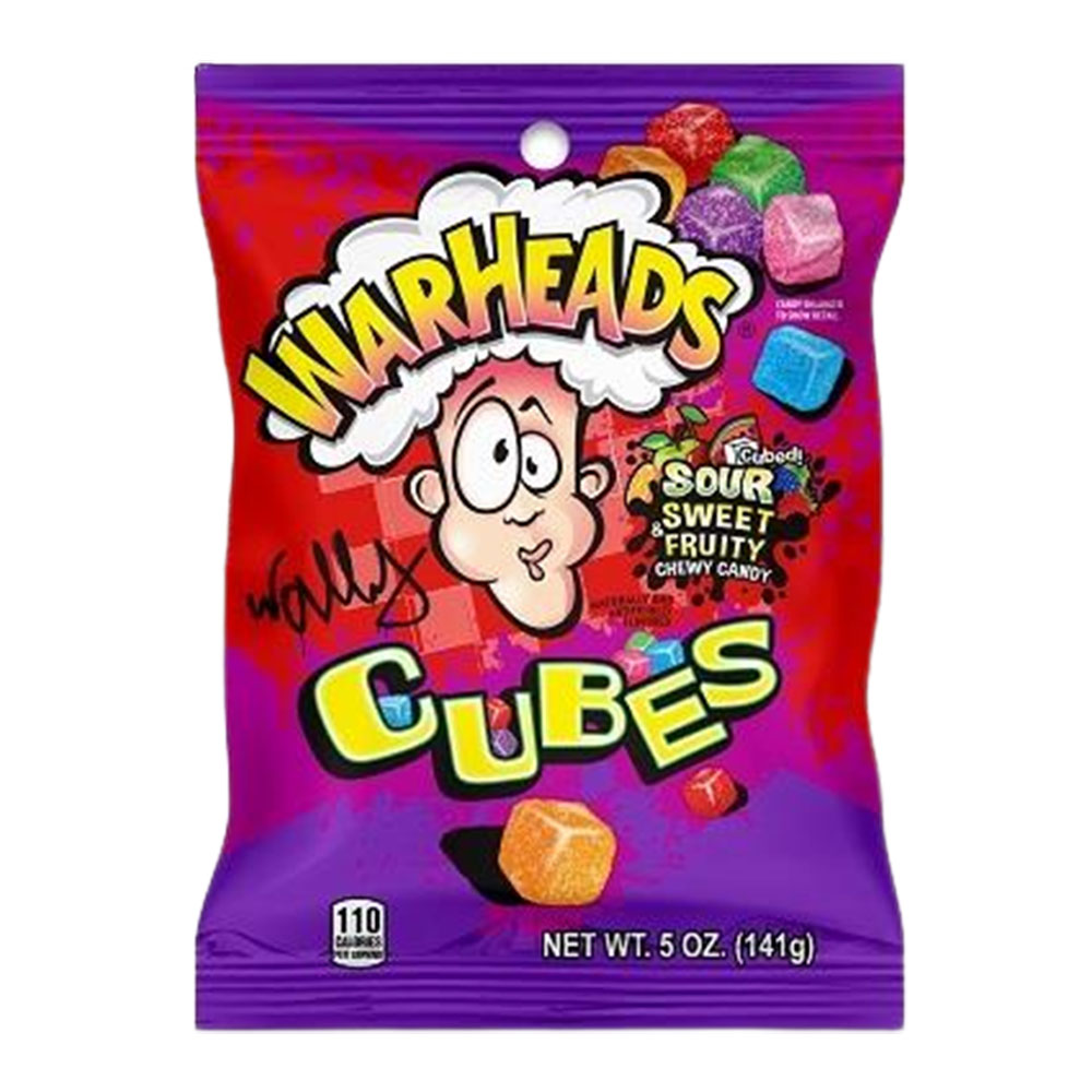 WARHEADS - SOUR CHEWY CUBES 5oz