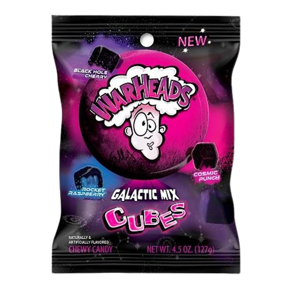 WARHEADS - GALACTIC CUBES 4.5oz