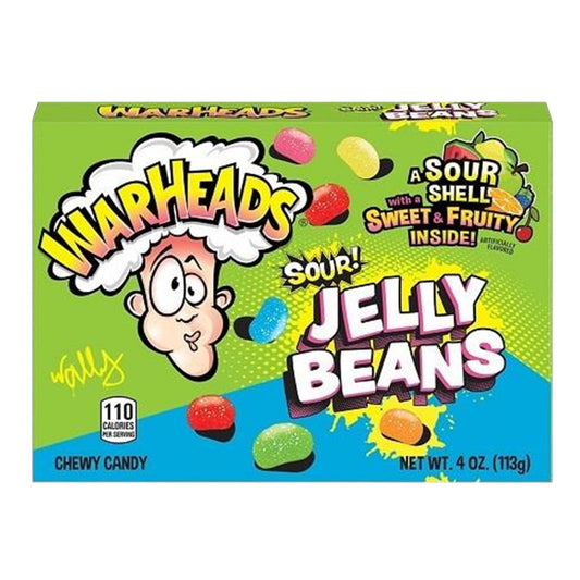 WARHEADS - SOUR JELLY BEANS 4oz