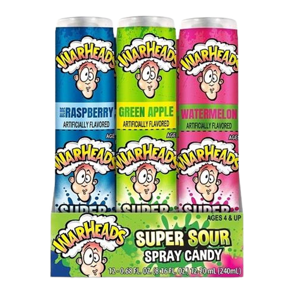 WARHEADS - SUPER SOUR SPRAY CANDY 0.68oz