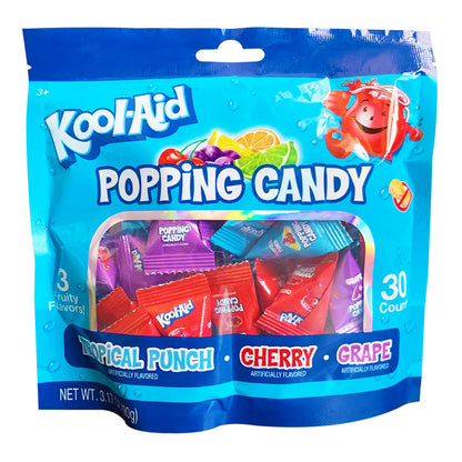 KOOL AID POPPING CANDY GUSSET BAG 30ct