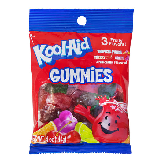 KOOL AID GUMMIES PEG BAG 4oz