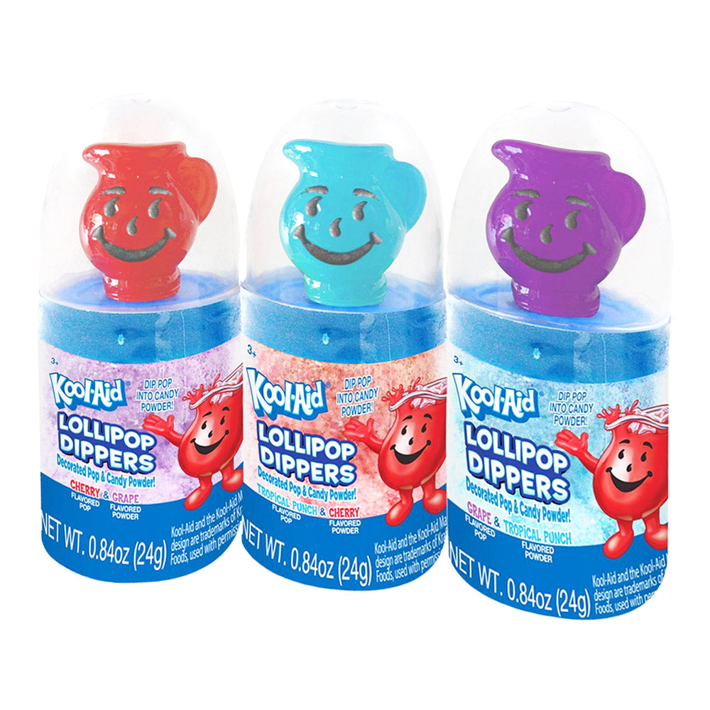 KOOL AID LOLLIPOP DIPPERS 3pk/0.84oz