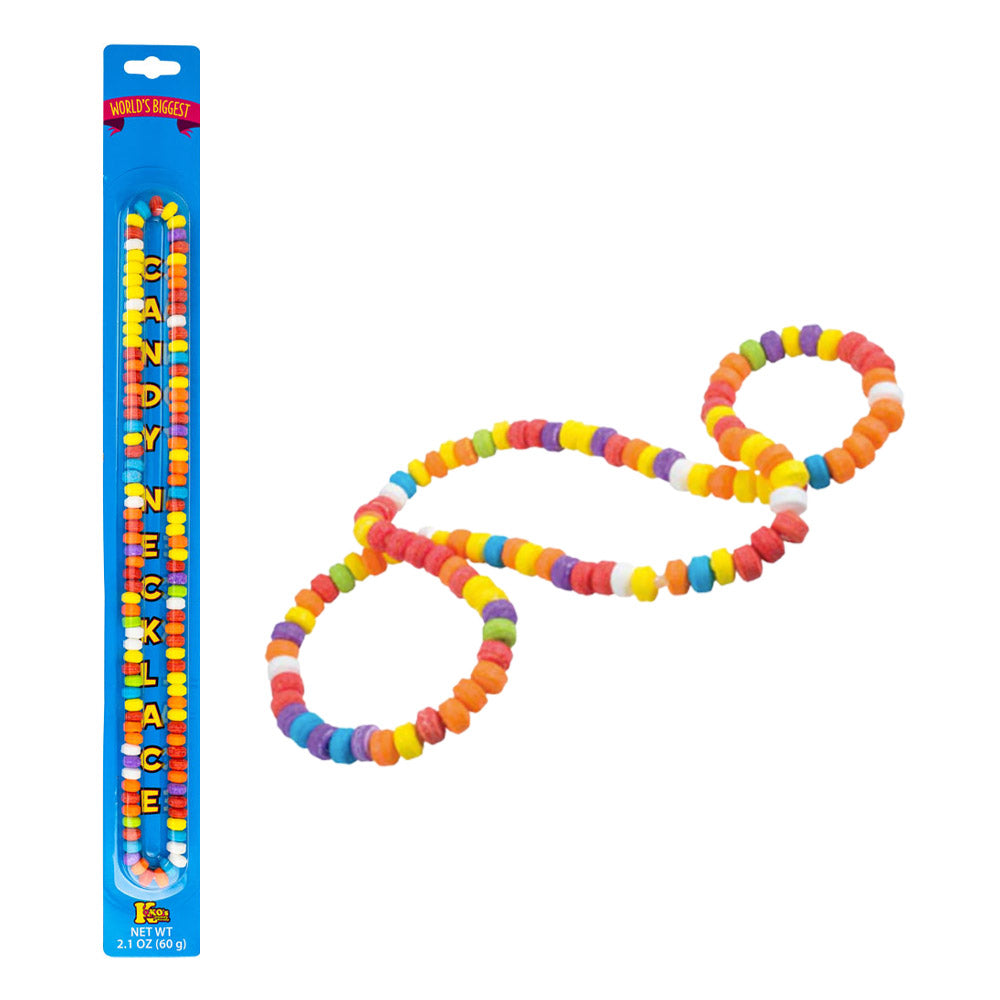 WORLD'S BIGGEST CANDY NECKLACE 2.1oz