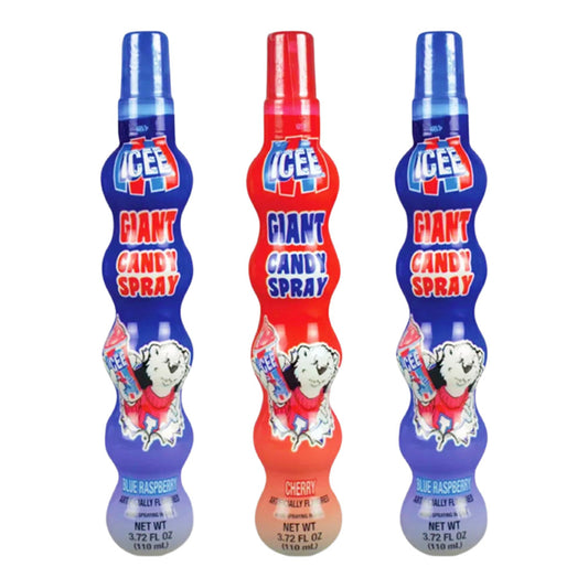 ICEE GIANT SPRAY CANDY 3pk/3.72oz