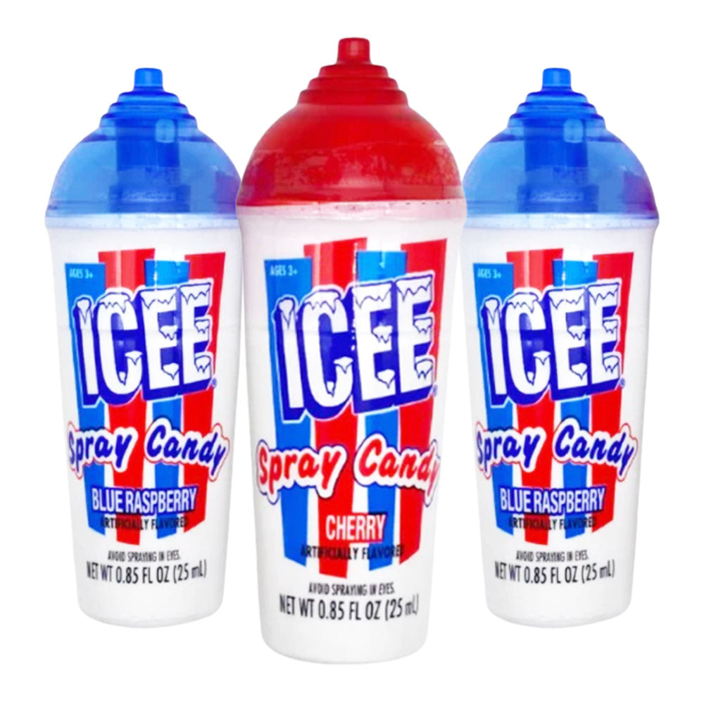 ICEE SPRAY CANDY 3pk/0.85oz