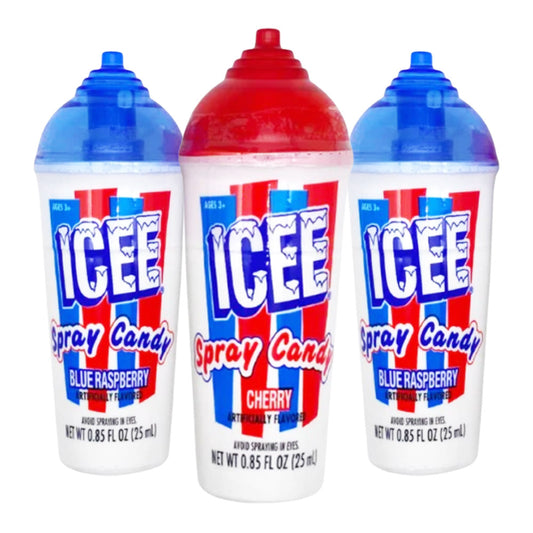 ICEE SPRAY CANDY 3pk/0.85oz