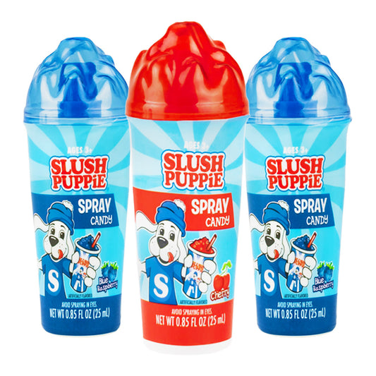 SLUSH PUPPIE SPRAY CANDY 3pk/0.85oz