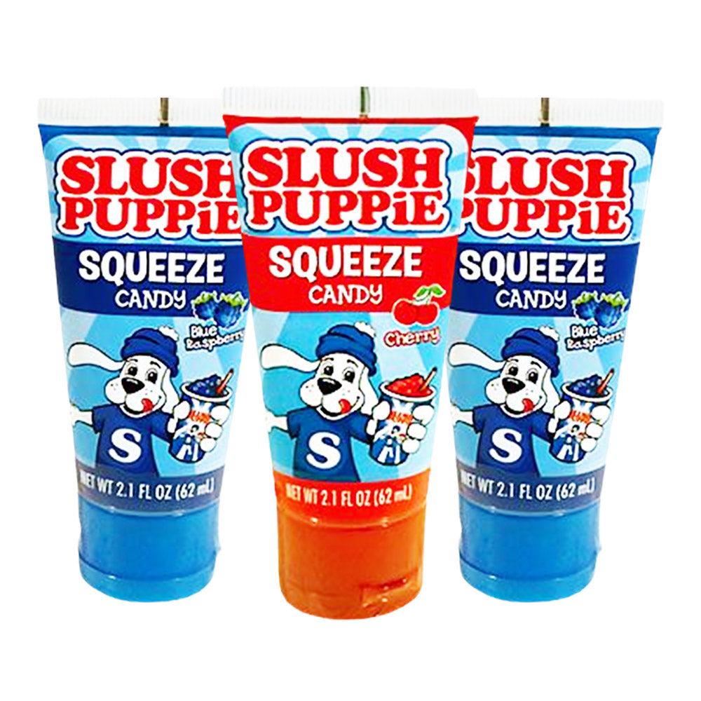 SLUSH PUPPIE SQUEEZE CANDY 3pk/2.1oz