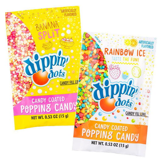 DIPPIN' DOTS CANDY COATED POPPING CANDY 2pk/0.53oz