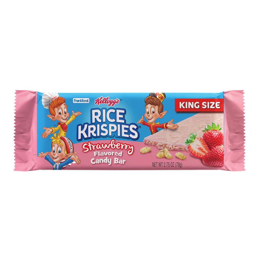 KELLOGG'S RICE KRISPIES STRAWBERRY KING SIZE BAR 2.75oz