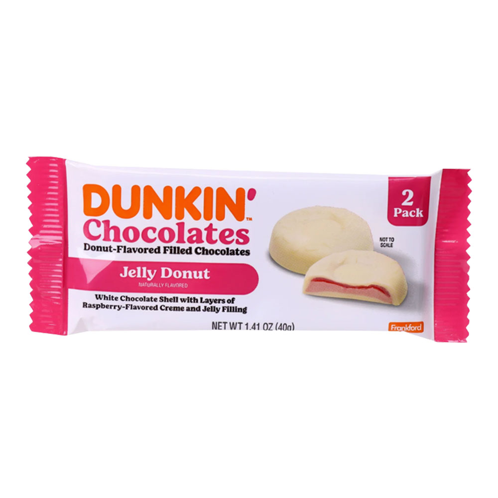 DUNKIN CHOCOLATE 2PK - JELLY DONUT 2ct