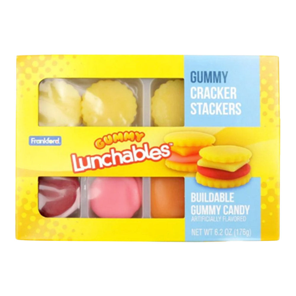 KRAFT GUMMY LUNCHABLES - CRACKER STACKERS 6.2oz