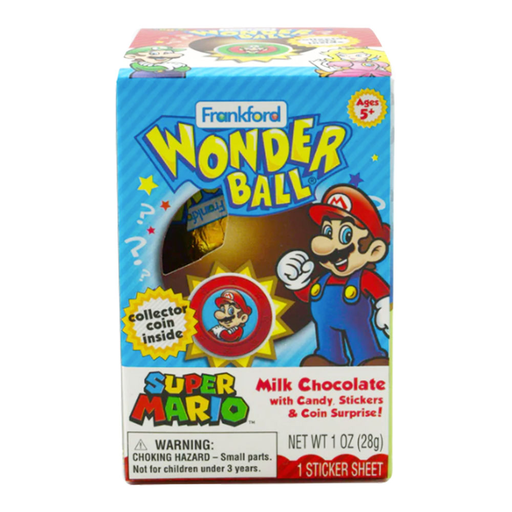 SUPER MARIO WONDER BALL CANDY 1oz