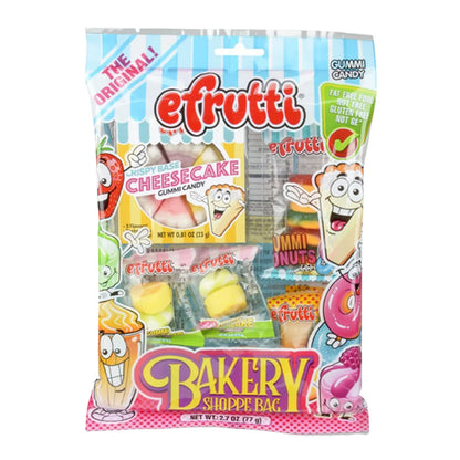 EFRUTTI BAKERY SHOPPE GUMMI CANDY BAG 2.7oz