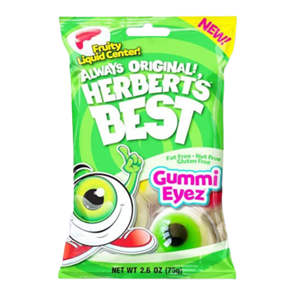 ALWAYS ORIGINAL! HERBERT'S BEST GUMMI EYES CANDY 2.6oz