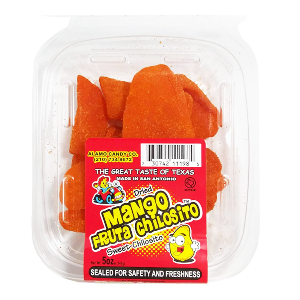 ALAMO CANDY MANGO FRUTA CHILOSITO TUB 5oz