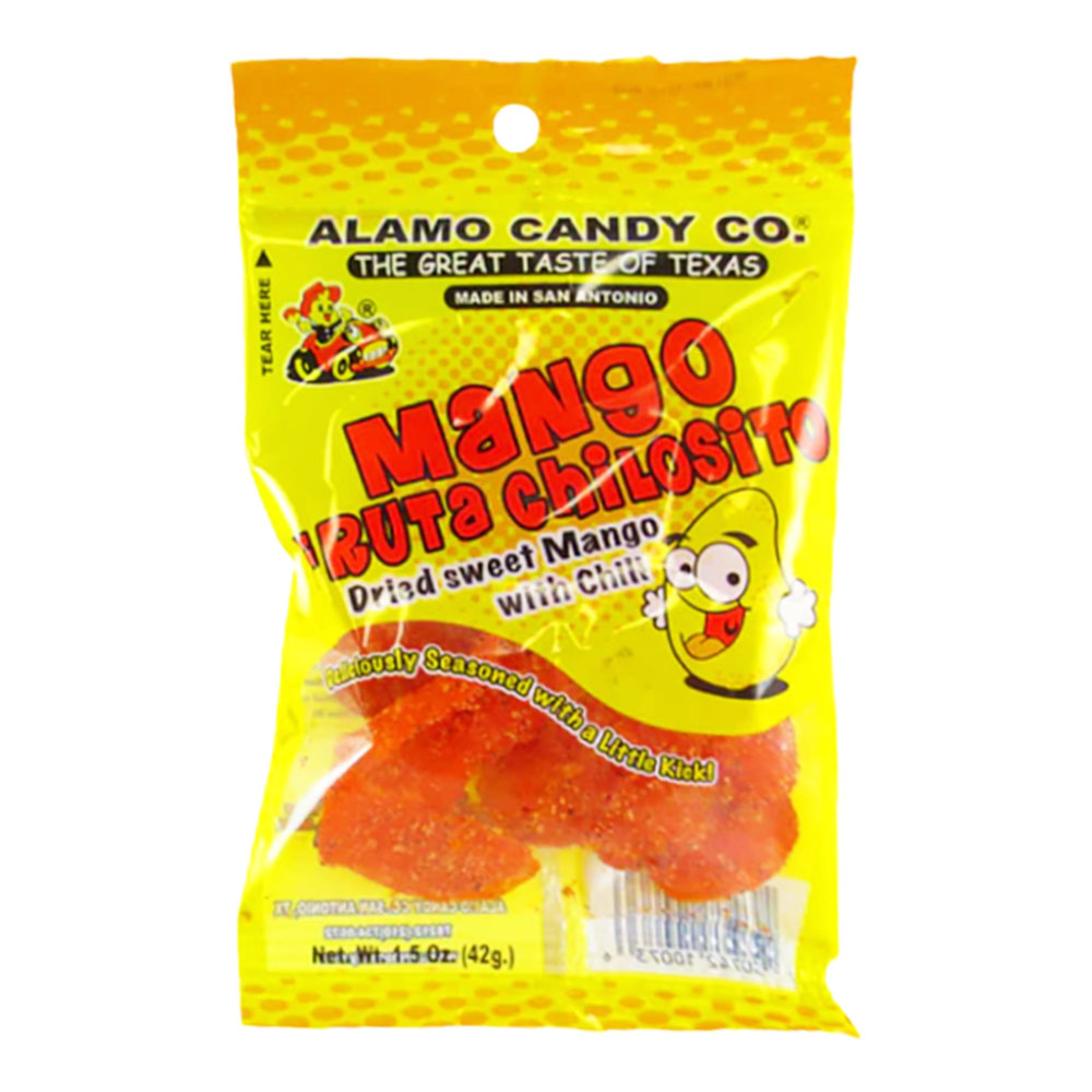 ALAMO CANDY MANGO FRUTA CHILOSITO PEG BAG 1.5oz