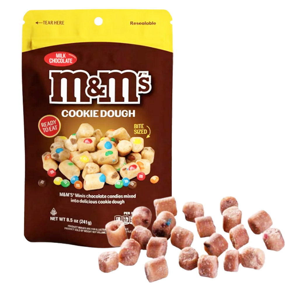 COOKIE DOUGH PEG BAG - M&M'S 8.5OZ