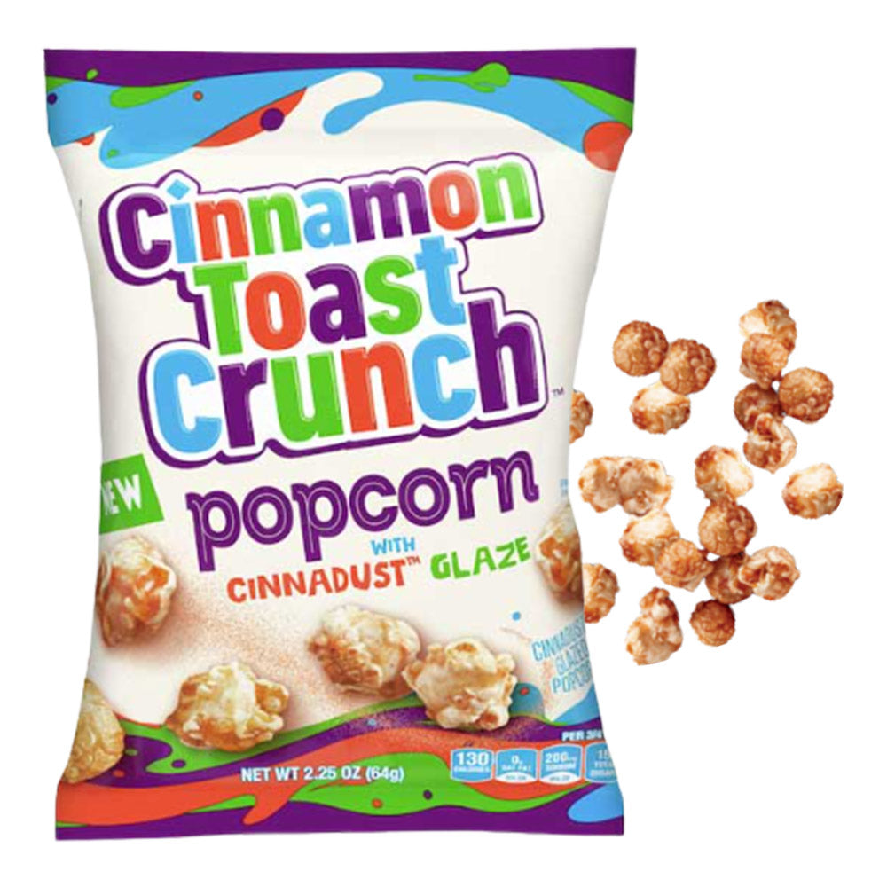 CINNAMON TOAST CRUNCH POPCORN - PEG BAG 2.25oz