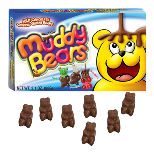 MUDDY BEARS GUMMI BEARS BOX 3.1oz