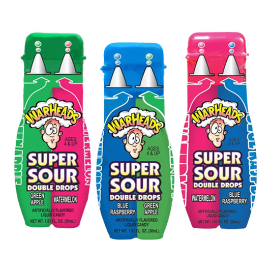 WARHEADS SUPER SOUR DOUBLE DROPS 30mL