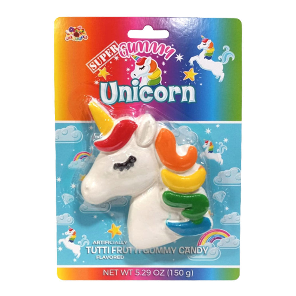 SUPER GUMMY UNICORN CANDY 5.29oz