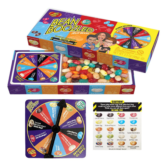 JELLY BELLY GIFT BOX - BEAN BOOZLED SPINNER GAME 3.5oz