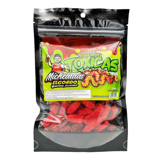 MICHELADAS EL GORDO - CULEBRAS TOXICAS 8oz