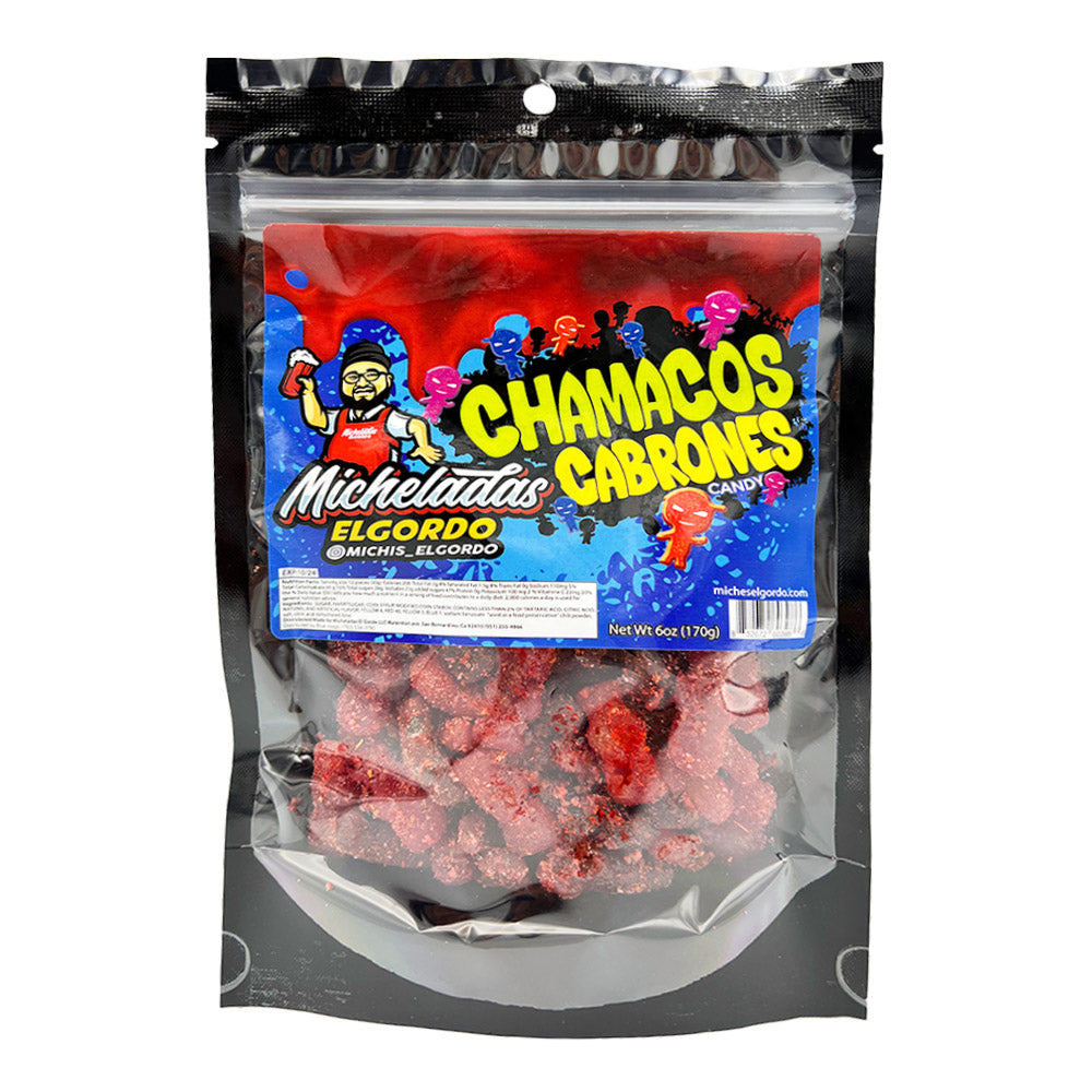 MICHELADAS EL GORDO - CHAMACOS CABRONES CANDY 6oz