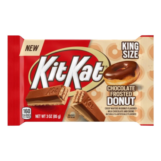 KIT KAT KING SIZE - CHOCOLATE FROSTED DONUT 3oz