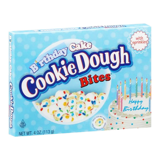 COOKIE DOUGH BITES - BIRTHDAY CAKE 4OZ