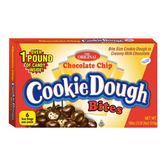 COOKIE DOUGH BITES - GINORMOUS BOX - CHOCOLATE CHIPS 18OZ