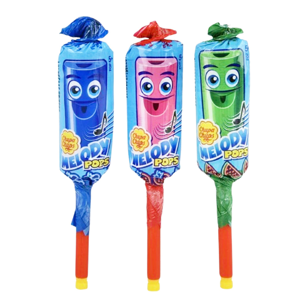 CHUPA CHUPS MELODY POPS - 3 PACK ASSORTED FLAVORS