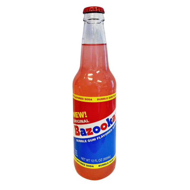 BAZOOKA BUBBLE GUM SODA 12oz