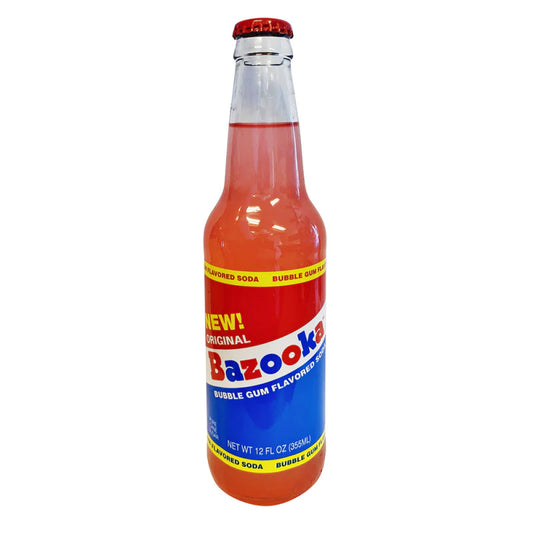 BAZOOKA BUBBLE GUM SODA 12oz