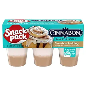 SNACK PACK - CINNABON PUDDING 6CT/3.25oz