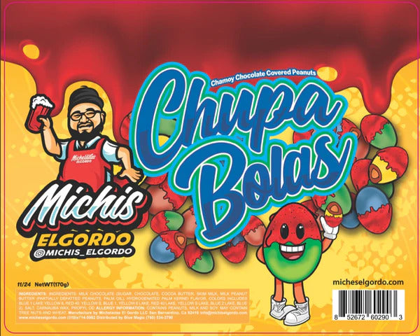 MICHELADAS EL GORDO - CHUPA BOLAS 6oz