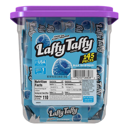 Laffy Taffy Candy Individually Wrapped Candy 3lb Tub (145 Pieces)