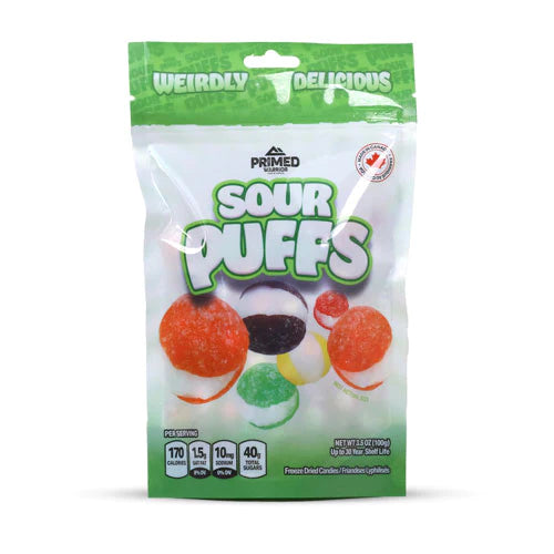 PRIMED FREEZE DRIED - SOUR PUFFS 3.5oz