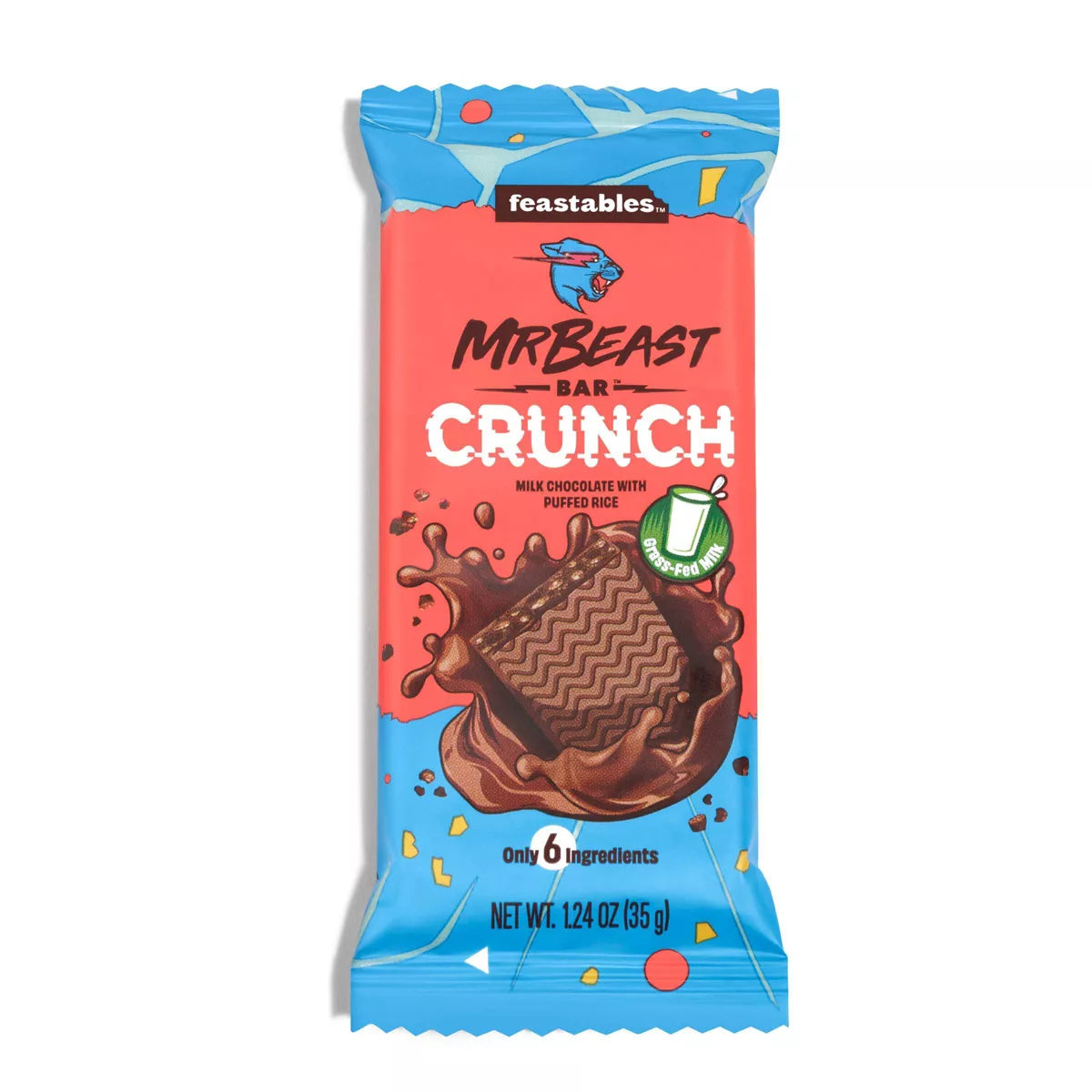 FEASTABLE MRBEAST BAR - CRUNCH 2.1oz