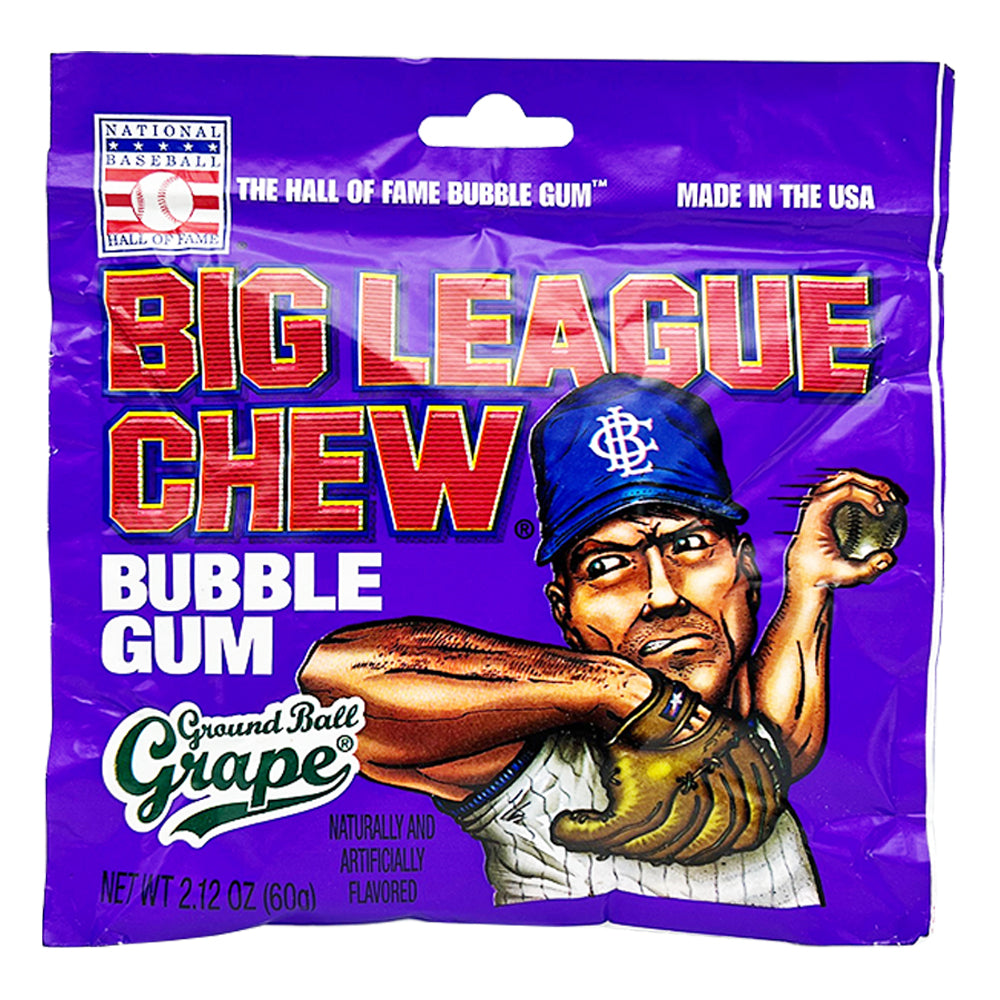 Big League Chew - The Hall Of Fame Bubble Gum 2.12oz